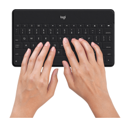 Logitech Keys-To-Go Apple Tastatur - Sort