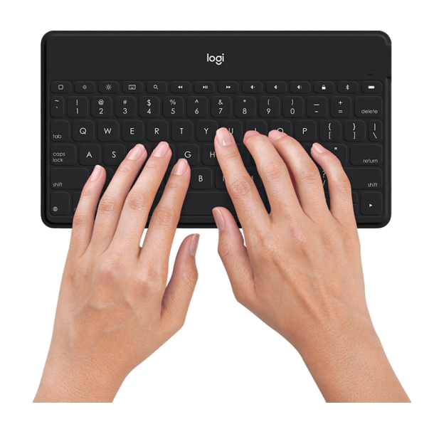 Logitech Keys-To-Go Apple Tastatur - Sort