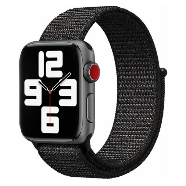 Lippa Apple Watch Nylonrem 38/40/41 - Sort