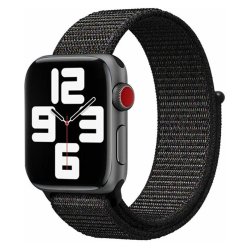 Lippa Apple Watch Nylonrem 42/44/45/49 - Sort