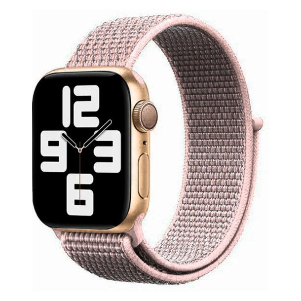 Lippa Apple Watch Nylonrem 38/40/41 - Rose Gold