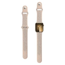 Lippa Apple Watch Flour Silikonerem 38/40/41 - Beige