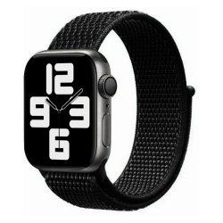 Lippa Apple Watch Nylonrem 42/44/45/49 - Kulsort