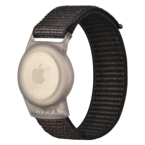 Lippa Nylon Hndledsrem til AirTag og Smart-Finder, Sort