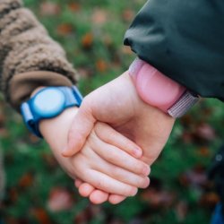 Lippa nylon handledsrem fr AirTag och Smart Finder, bl