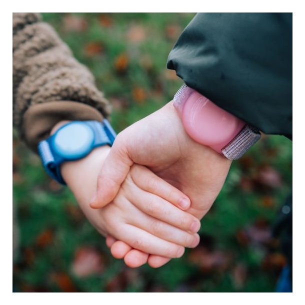 Lippa nylon handledsrem fr AirTag och Smart Finder, bl