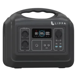 Lippa Power Station 1.488 Wh - Sort