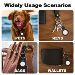 Lippa Smart Finder fr nycklar, saker och husdjur, Apple Find My, 4-pack