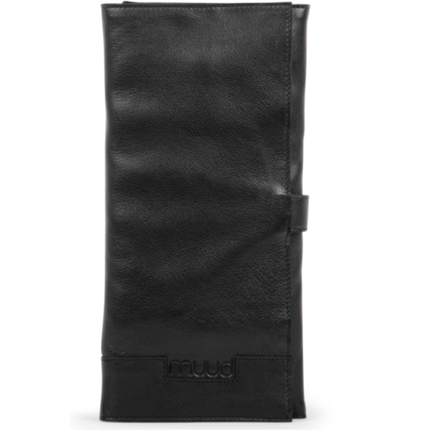 Muud Lucy Etui til Strikkepinde - Lder, Sort