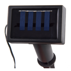 Grundig solcellsljusslinga med 50 LED - 6,4 m, multicolor