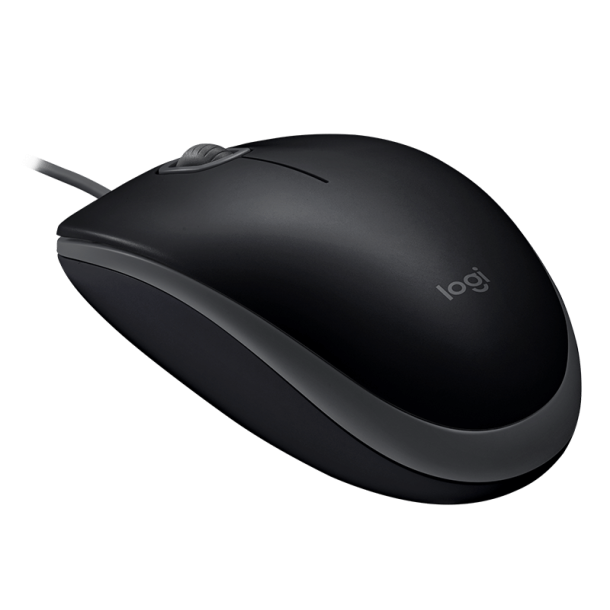 Logitech B110 Silent Mus - Sort