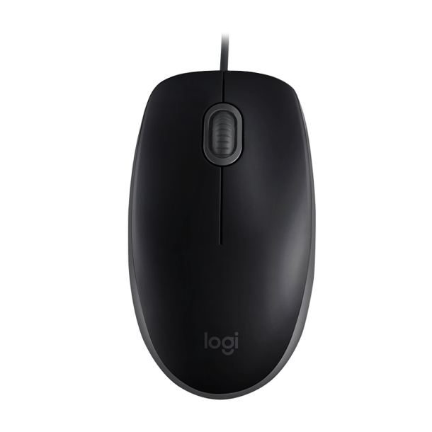 Logitech B110 Silent Mus - Sort