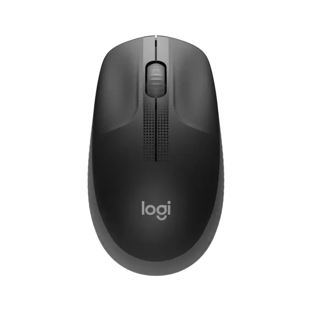 Logitech M190 Full-size Trådløs Mus - Mid Grey