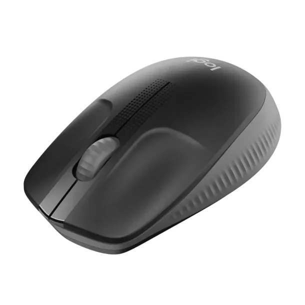 Logitech M190 Full-size Trådløs Mus - Mid Grey