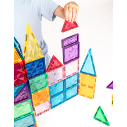 Magnetic Tiles byggesæt - Sampak, 2 x 100 dele