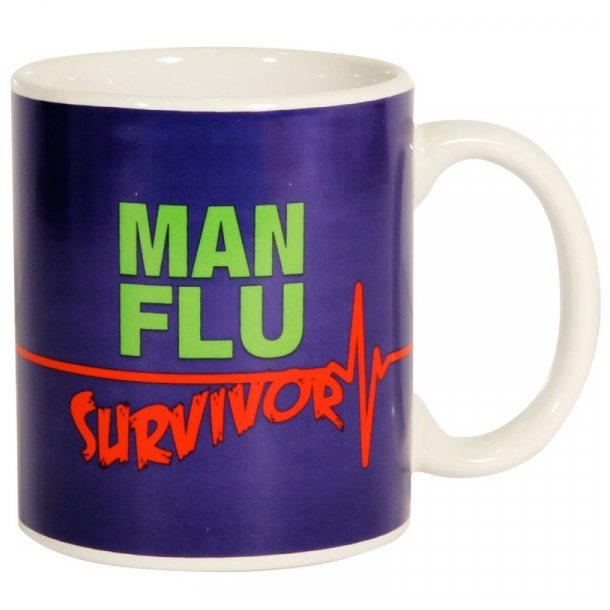 Man Flu Survivor-mugg