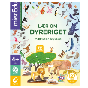 mierEdu Kreativt magnetisk legest - Dyreriget (DA)
