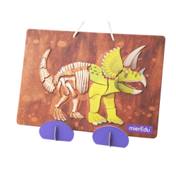 mierEdu Magnetisk legetavle - Triceratops