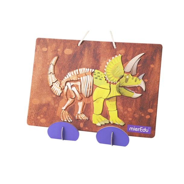mierEdu Magnetisk legetavle - Triceratops