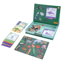 mierEdu Kreativt magnetisk legesæt - Dyreriget (DA)