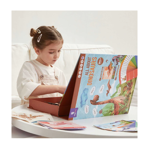 mierEdu Kreativt magnetisk legesæt - Dinosaur (DA)