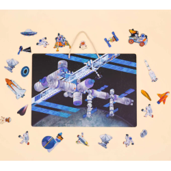 mierEdu Kreativt magnetisk legesæt - Rummet