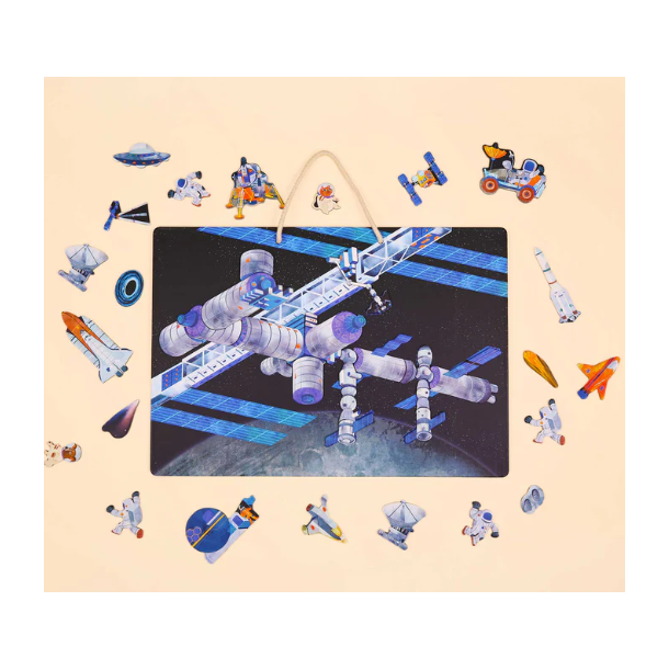 mierEdu Kreativt magnetisk legesæt - Rummet