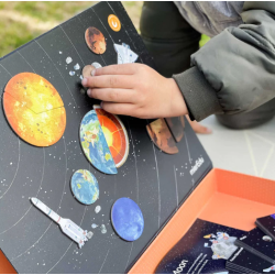 mierEdu Kreativt magnetisk legesæt - Rummet