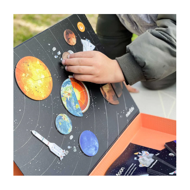 mierEdu Kreativt magnetisk legesæt - Rummet