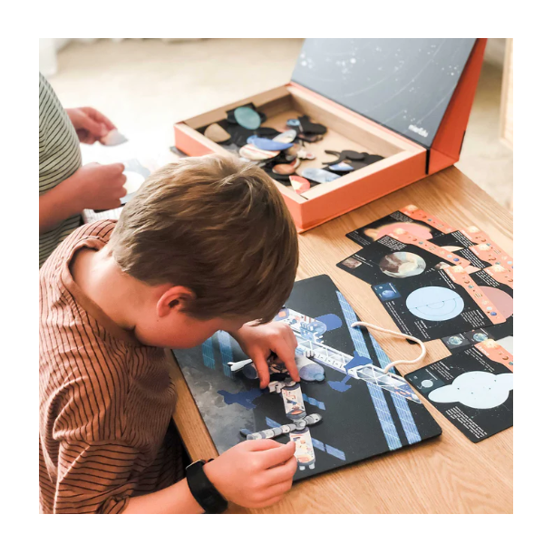 mierEdu Kreativt magnetisk legesæt - Rummet