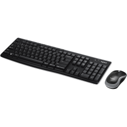 Logitech MK270 Trådløst Desktop-Set - Sort