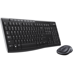 Logitech MK270 Trådløst Desktop-Set - Sort