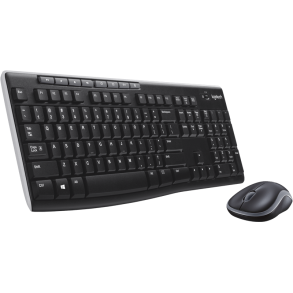 Logitech MK270 Trdlst Desktop-Set - Sort