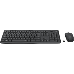 Logitech MK295 Silent Trådløst Desktop-Set - Graphite