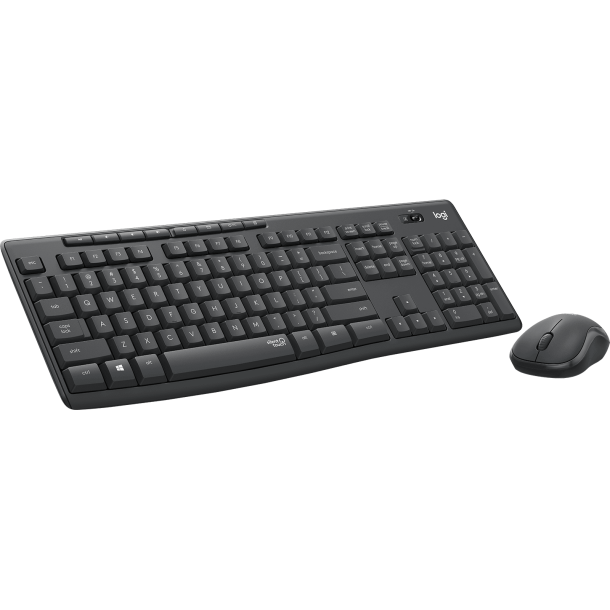 Logitech MK295 Silent Trådløst Desktop-Set - Graphite