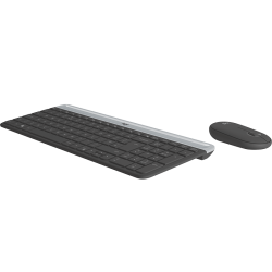 Logitech MK470 Slim Trådløst Desktop-Set - Graphite