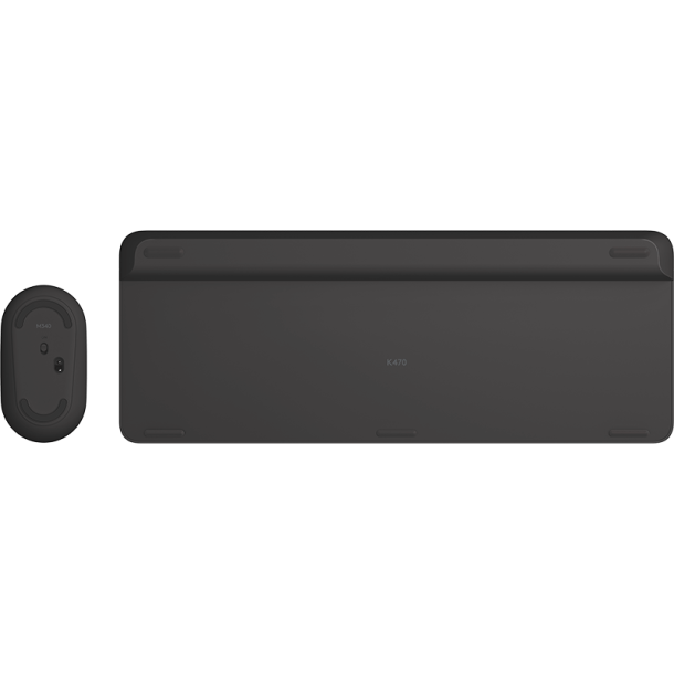 Logitech MK470 Slim Trådløst Desktop-Set - Graphite