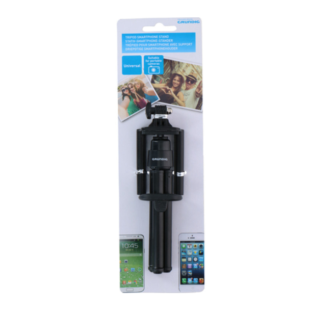 Grundig smartphone holder, 30 cm, sort