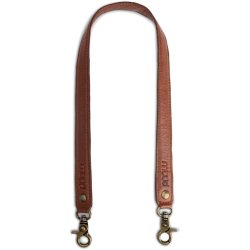 Muud Hudson Skulderstrop - Lder, 50 cm, Rich Brown