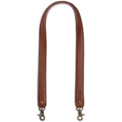 Muud Hudson XL Skulderstrop - Lder, 70 cm, Rich Brown