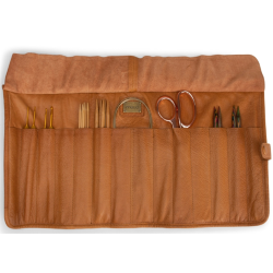 Muud Bea Etui til Strikkepinde - Lder, Whisky