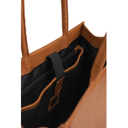 Muud Bina XL Taske - Lder, Whisky