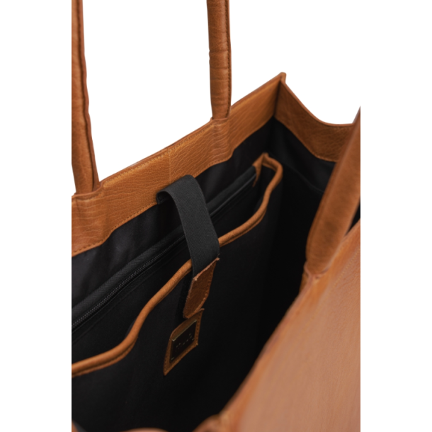 Muud Bina XL Taske - Lder, Whisky