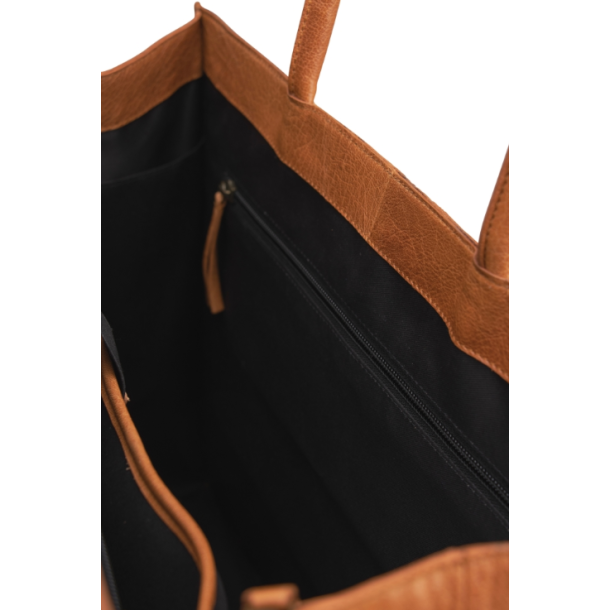 Muud Bina XL Taske - Lder, Whisky