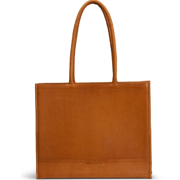 Muud Bina XL Taske - Lder, Whisky