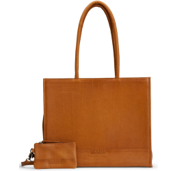 Muud Bina XL Taske - Lder, Whisky