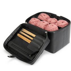 Muud Lexi Taske/Toilettaske - Lder, Sort