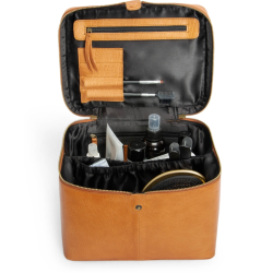 Muud Lexi Taske/Toilettaske - Lder, Whisky