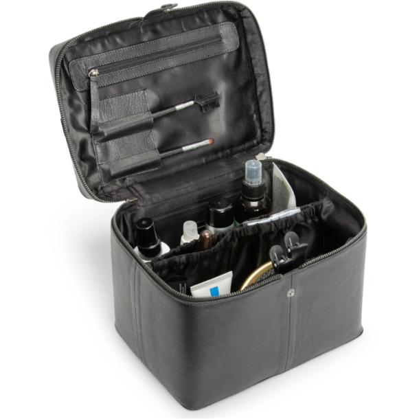 Muud Lexi Taske/Toilettaske - Lder, Sort