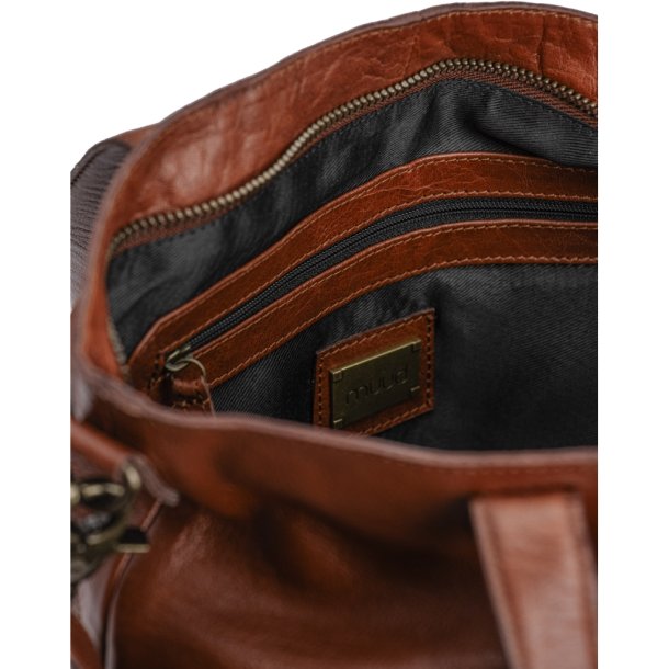 Muud Arendal V&auml;ska - L&auml;der, M&ouml;rkbrun